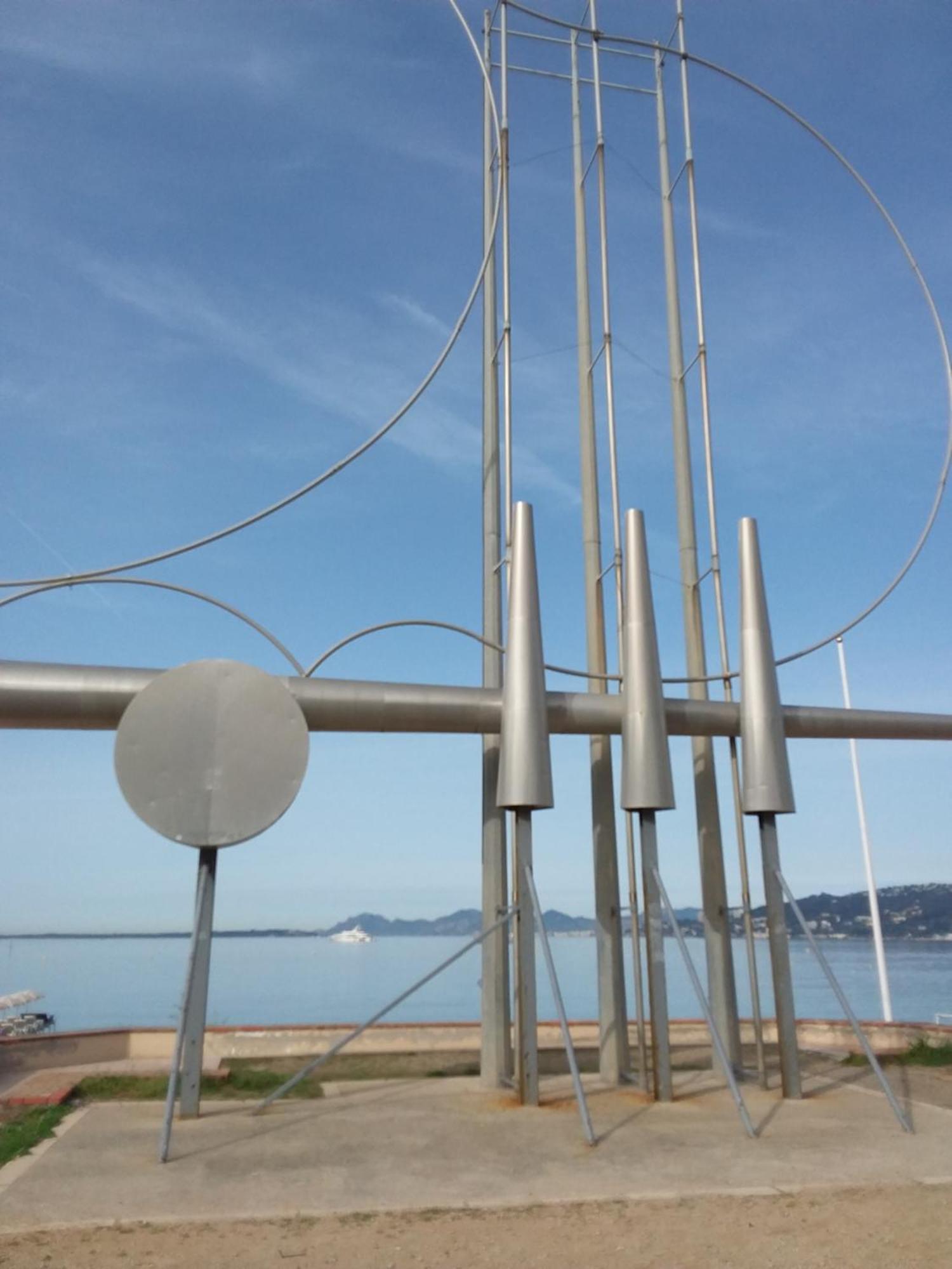 Splendide 3 Pieces Vue Mer Antibes Bagian luar foto